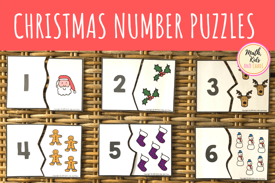 CHRISTMAS NUMBER PUZZLES