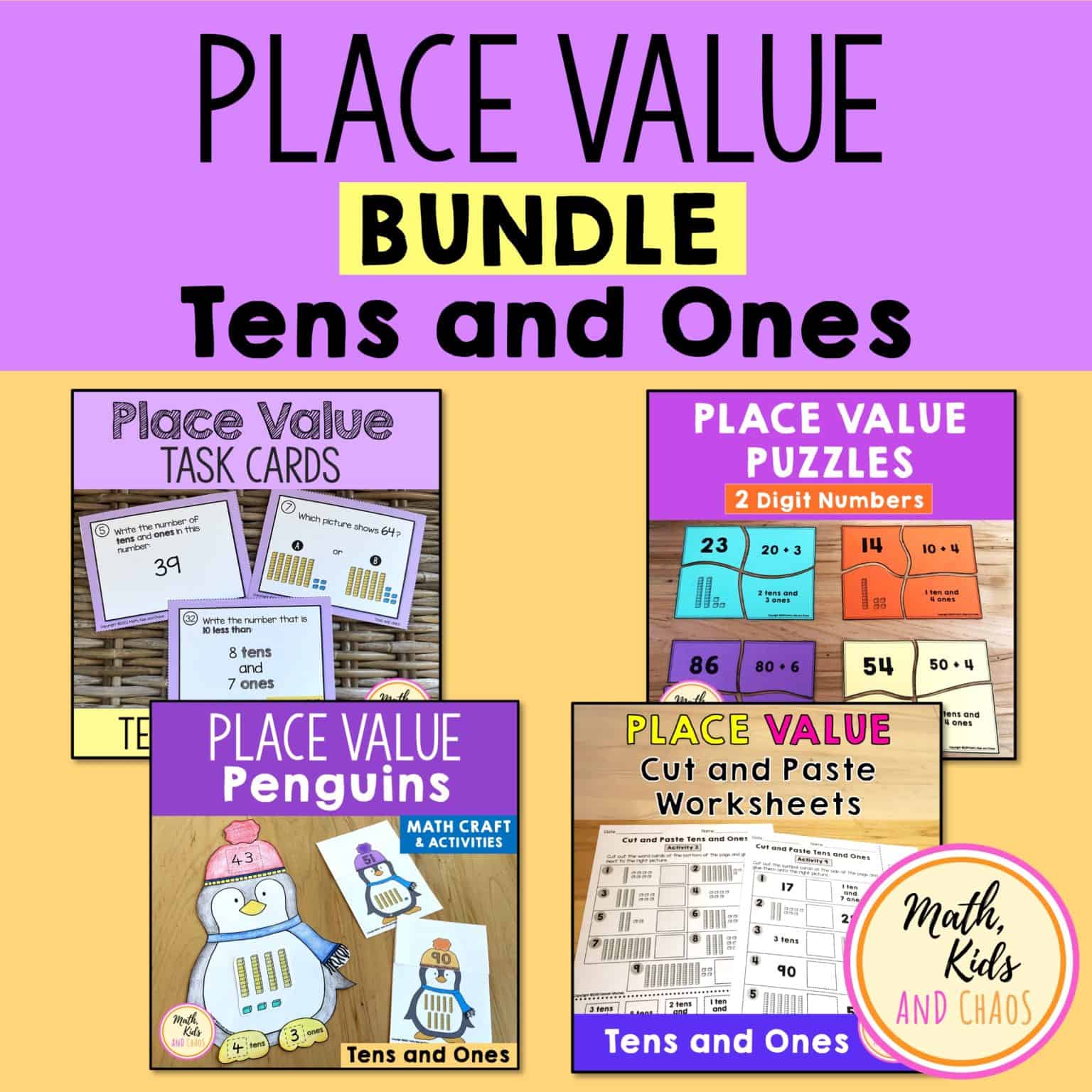 Free printable place value chart (plus activities to try!) - Math, Kids ...