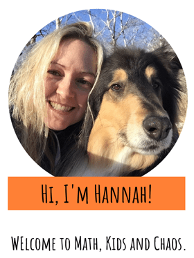 website author and her dog