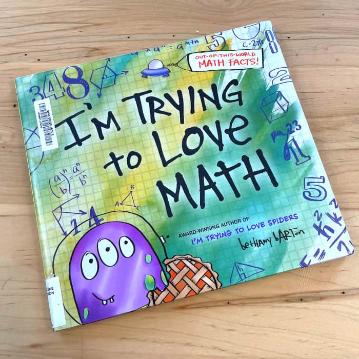 Math picture book 'I'm trying to love math'