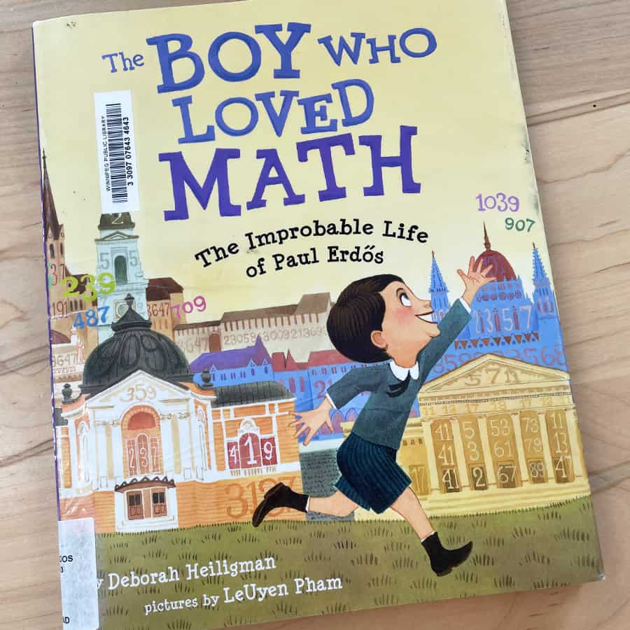 The book 'The Boy who loved math'