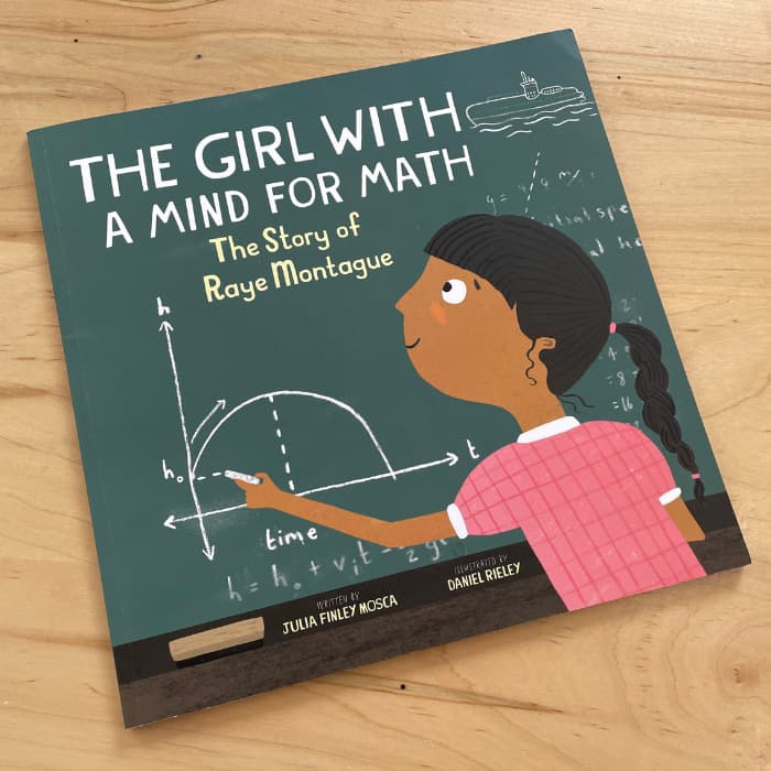 The book 'The girl with a mind for math'
